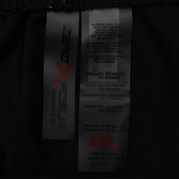 Zeroxposur Shorts NWT Womens 2XL XXL Black Sun Smart Stretch Woven Quick Dry - Picture 8 of 14
